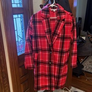 Old navy brushed coat-xs